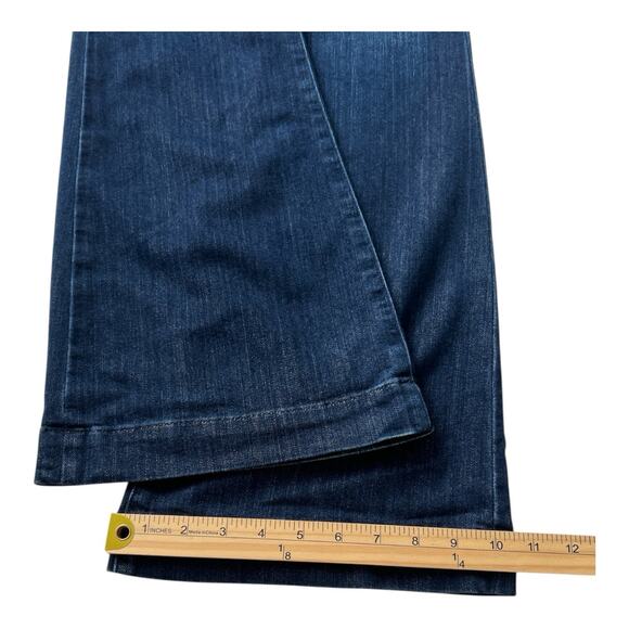 AG Adriano Goldschmied Jeans Womens 27R The Goldie Patch Pocket Bell Bottom Boho - Picture 9 of 13